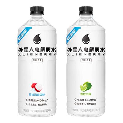 外星人电解质水荔枝海盐950ml