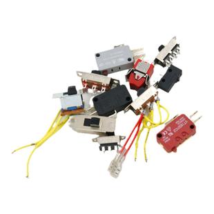 精工800电动螺丝刀微动开关801电批正反拔动开关电批国产通用