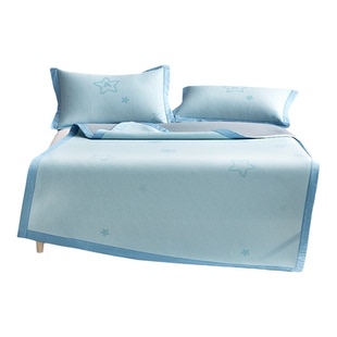 罗莱家纺官方旗舰店儿童凉席冰丝席床单床笠款凉感三件套空调席