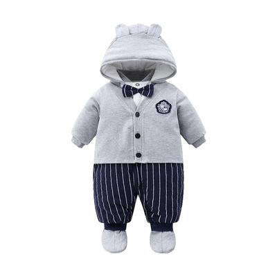 新生儿秋冬季加厚保暖外出抱衣