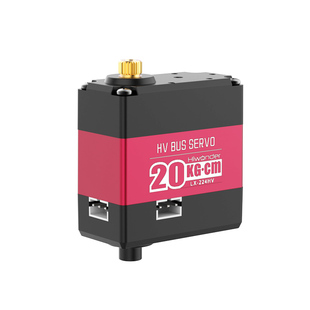 总线串行舵机 高压智能串口舵机 机器人舵机LX-224HV 824HV三端口