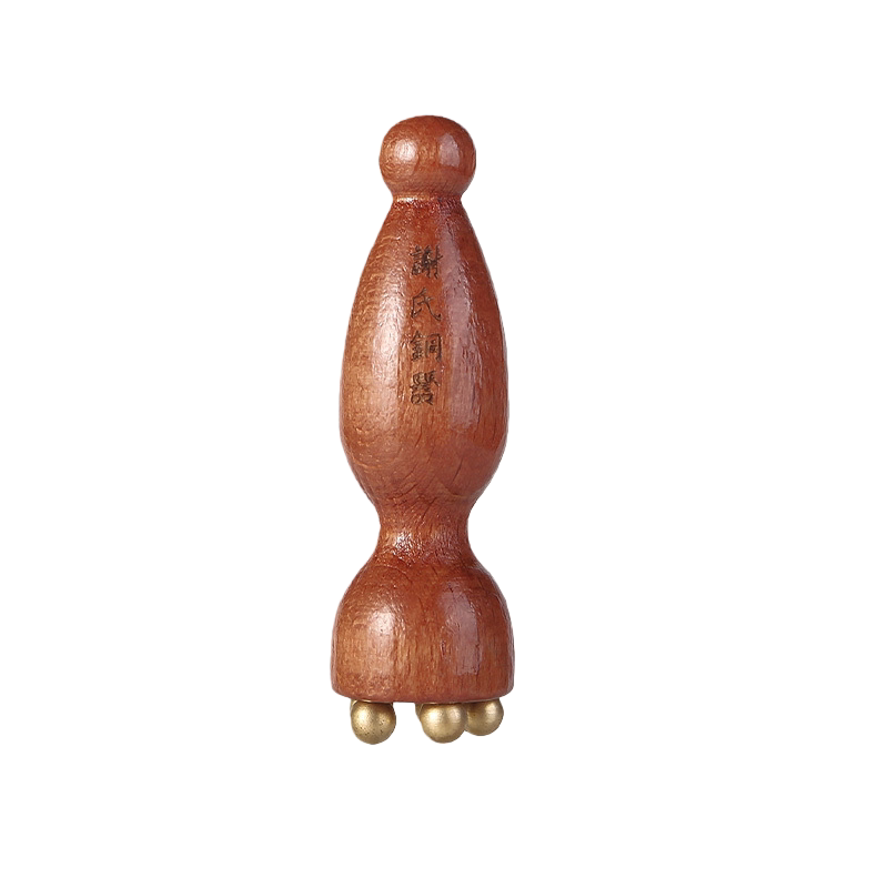小莲蓬黄铜眼部按摩棒面部按摩器