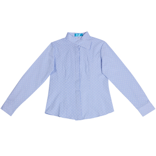 移动工作服女长袖衬衫外套裤子营业厅营业员工装制服印花衬衣2019