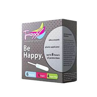 Tmaxx卫生棉条德国进口长导管置入式棉棒内置姨妈卫生巾日用夜用