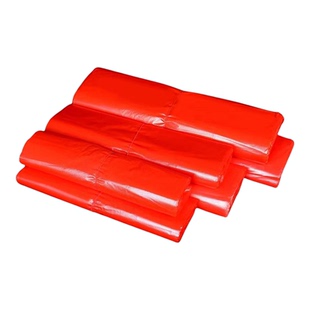 红色塑料袋商用食品袋购物袋批发喜庆方便袋加厚大号手提袋背心袋