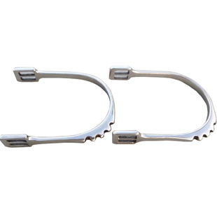 不锈钢马刺三齿 按摩 赠马刺带英式马具马术用品