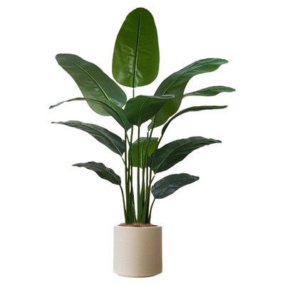 旅人蕉仿真绿植天堂鸟盆栽装饰室内假植物大型仿生绿植客厅摆件