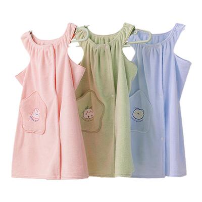 洁丽雅可穿戴儿童浴裙