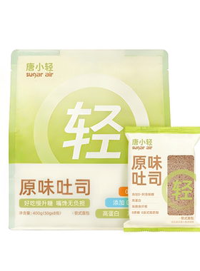 唐小轻低GI低升糖吐司面包营养健康早餐全麦速食食品