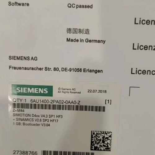 溢价-6AU1400-2PA02-0AA0-ZZF01M00全