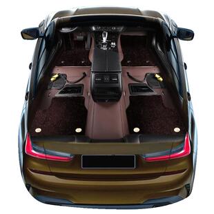 360航空软包脚垫全包围羊绒特斯林全覆盖专用嵌入式定制汽车脚垫