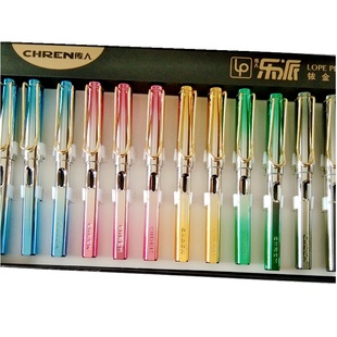 中小学传人正姿炫彩大小笔尖铱金钢笔书法签字墨囊吸墨两用钢笔
