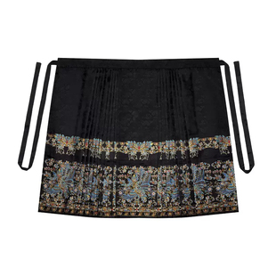 星河汉歌翠羽黑色马面裙上衣女套装2026新款新中式冬明制汉服日常