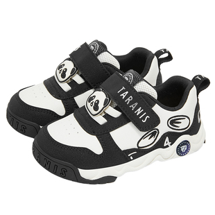 泰兰尼斯童鞋春秋新款童鞋男宝宝学步鞋女童运动鞋防滑软底机能鞋