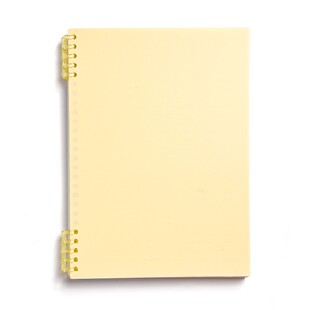 高颜值B5不硌手活页本 初中高中生专用厚笔记本本子可拆卸活页夹环扣美式复古A4方格网格本大学生简约线圈本