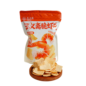 王义斋鲜虾味脆虾片170g