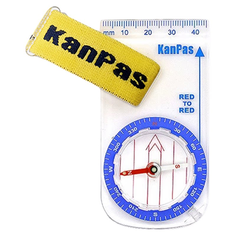 Kanpas定向越野指北针体育课训练用指南针拇指式儿童学生地图教学