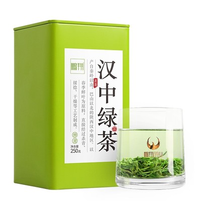 鹏翔老陕青茶汉中炒青口粮茶250g