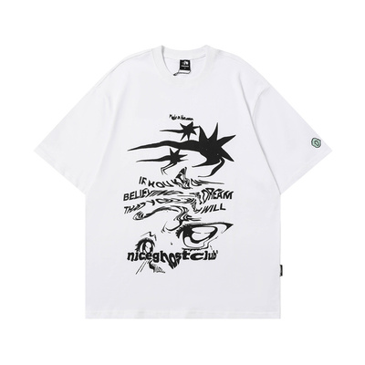 【官方正品】NGC印花短袖T恤上衣