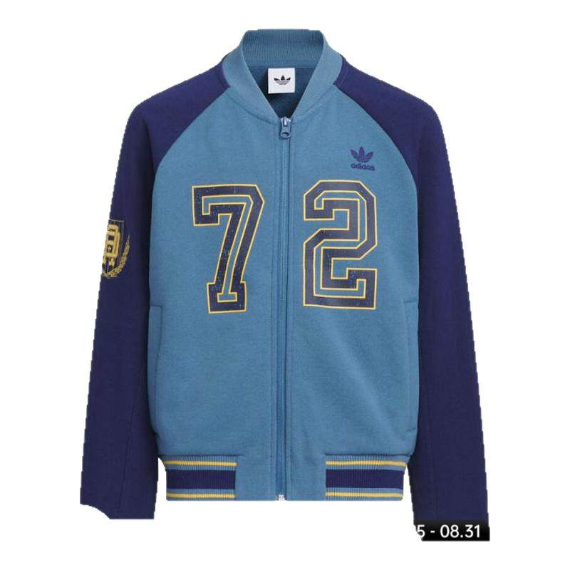 adidas阿迪三叶草男大童JK BB BOMBER JK针织运动外套KG6619