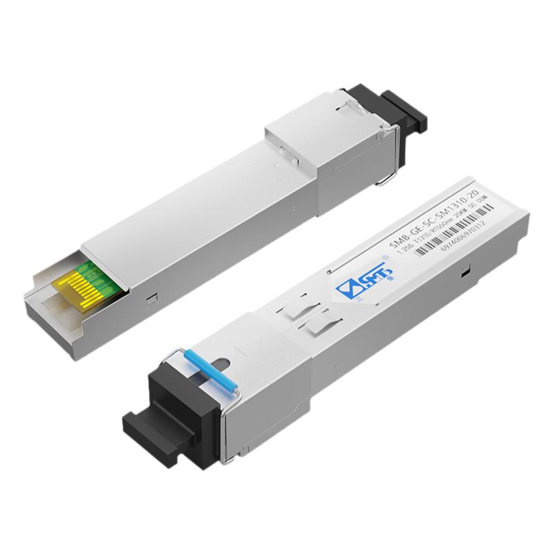 三堡适用于H3C思科SFP光模块千兆单模单纤/双纤光纤1.25G 3KM/20KM双LC/SC接口千兆光转电模块RJ接口