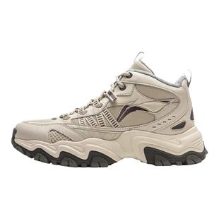 李宁棉鞋加绒男鞋2025秋冬季高帮耐磨防滑保暖男士男款大棉运动鞋