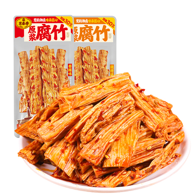 楚泰香原浆腐竹烧烤香辣味即食