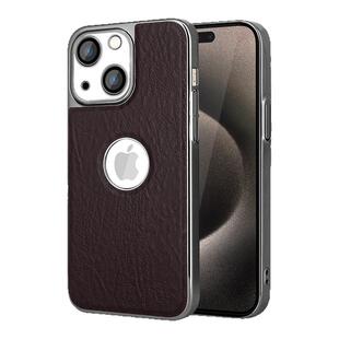 树纹皮套适用苹果14plus手机壳新款高级感iphone14promax超薄全包防摔保护套14Pro2025网红爆款男士商务外壳