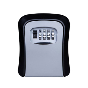 装修密码钥匙盒猫眼固定密码盒民宿壁挂式密码钥匙箱免安装挂钩式