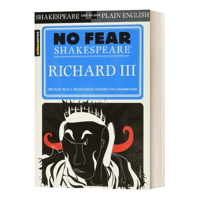 英文原版 Richard III No Fear Shakespeare 无惧莎士比亚 理查三世  别怕莎士比亚 英文版 进口英语原版书籍