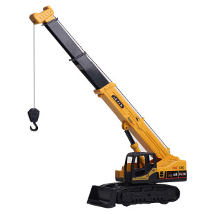 大号手动升降起重机男孩宝宝惯性汽车吊机玩具车儿童吊车工程车