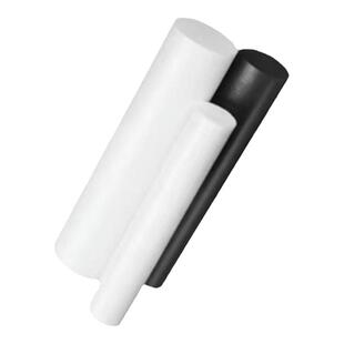 全新料聚四氟乙烯棒PTFE防静电铁氟龙棒加玻纤四氟棒黑白色棒零切