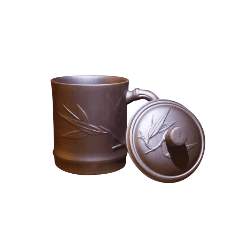 紫砂茶杯陶瓷茶具功夫盖杯单杯