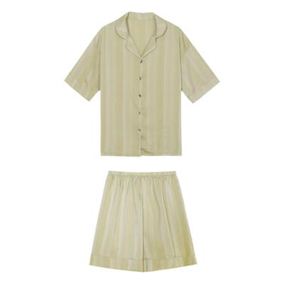 JoyceBra缎面家居服缎面竖纹睡衣