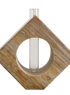 石材花器中式客厅摆件花插创意