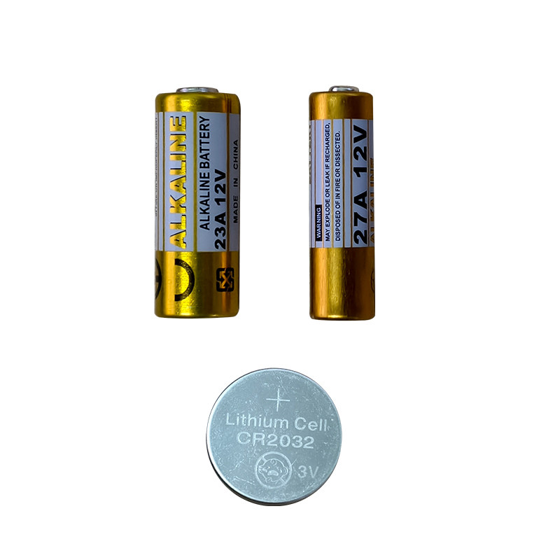23A12V电动车库门卷帘门引闪器门铃吊灯27A12V2032纽扣遥控器电池
