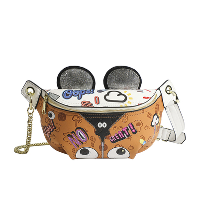 女士小胸包女款腰包ins潮2024新款时尚百搭小众设计单肩斜挎包夏