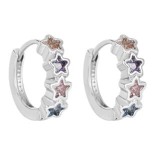 DODOGOGO星星耳环女小众设计感甜美可爱耳扣时尚气质小巧ins耳饰