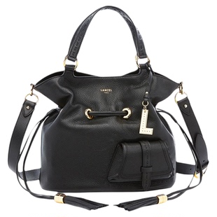 LANCEL/兰姿 Premier Flirt经典水桶包中号单肩手提 法国轻奢女包