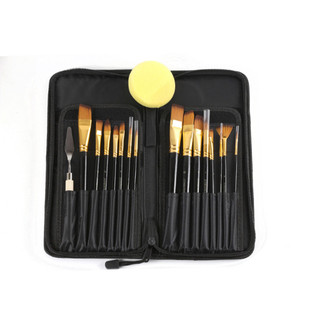 家具维修木质补漆毛笔维修勾线笔专用工具调色排笔油画笔套装