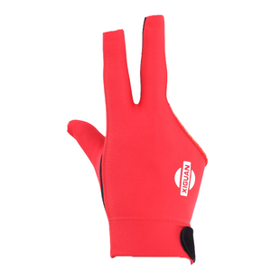 西关职业台球手套专用三指手套球房球厅桌球左右漏指手套用品配件