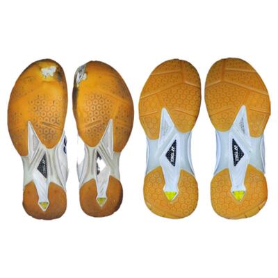 适用于羽毛球鞋换底sc65z3牛筋底