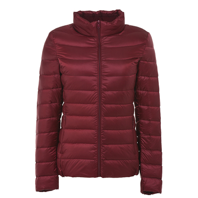 加肥加大短款薄羽绒服中老年妈妈