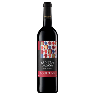 2支75折 WE 90葡萄牙阿连特茹/杜罗河DOC桑托斯干红葡萄酒 红酒