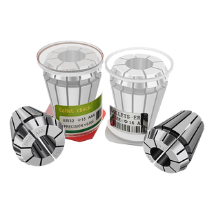 高精度ER夹头弹性筒夹雕刻机夹具ER20数控夹头ER11 16 25 32 40