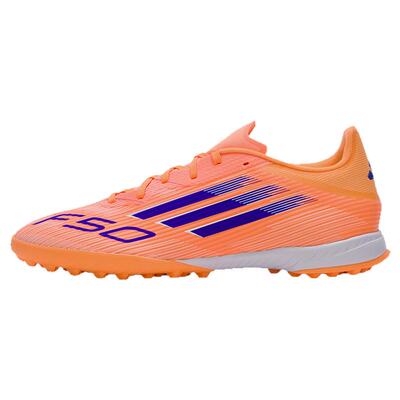 阿迪达斯男2025新款F50人造草地TF碎钉比赛运动训练足球鞋 JH7723