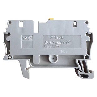 魏德米勒ZTR 2.5 弹簧式 接线端子 刀闸端子 开关端子 1831280000