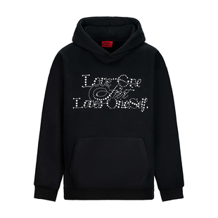 GRKC吉尔卡克珍珠卫衣连帽潮牌重磅帽衫休闲新款情侣外套2025春季