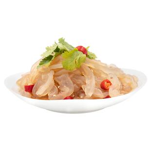 海蜇头即食凉拌野生海蜇丝海蜇头新鲜海蜇商用袋装开袋即食海蜇头