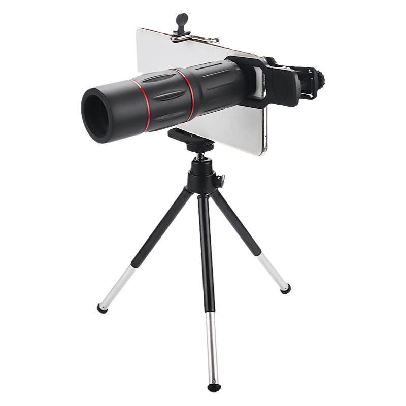 手机望远镜18倍长焦演唱会望远镜头钓鱼神器手机摄像外接放大镜头